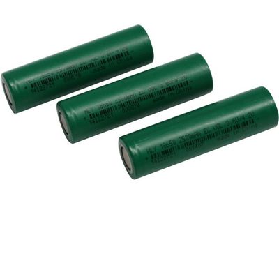 Клетка литий-ионного аккумулятора NCM цилиндрическая 3.7V 2500Mah 18650 для электротранспортов