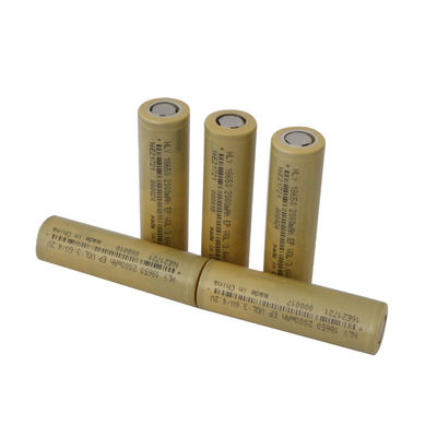 Перезаряжаемые клетка иона лития 2000mah, батарея лития 3.6V 18650
