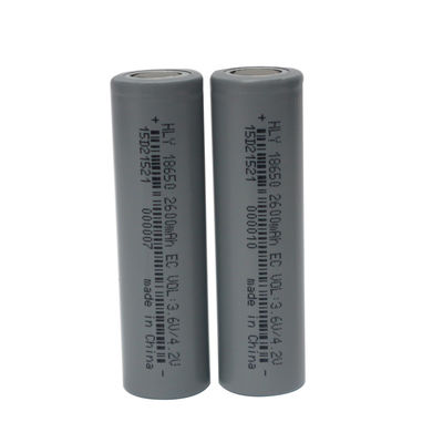 18650 пакетов 3.6V 2600mah клетки литий-ионного аккумулятора перезаряжаемые для накопления энергии