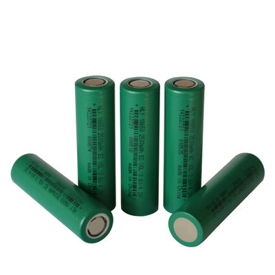 Клетка батареи 3.6V 18650 2500mah NCM 500 раз для электрических велосипедов