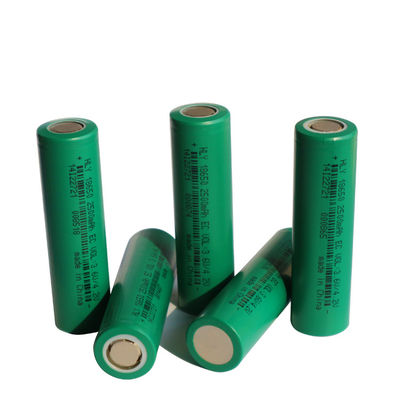 Небольшой размер 18650 3,6 FCC литий-ионного аккумулятора батареи 2500mah вольта 18650