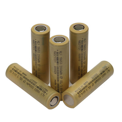 Цилиндрический FCC перезаряжаемые батареи v 2000mah батареи 3,6 иона 18650 лития