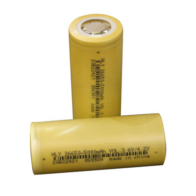 Клетка батареи 5000mAh иона Li лития полимера перезаряжаемые 26650 3.6v