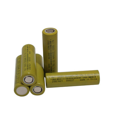 Батарея наивысшей мощности 2200mah 18650 циклы литий-ионного аккумулятора 500 3,6 вольт