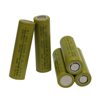 Высокая батарея лития 2200mah разрядки 18650 для бытовых техник