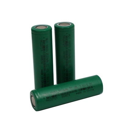Батарея 3.7v 18650 2500mah высокого темпа 3C перезаряжаемые для яркого электрофонаря