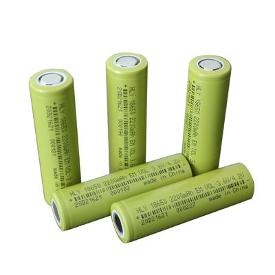 Гальванические элементы 2200mah 18650 3.6V высокой защиты перезаряжаемые для EV