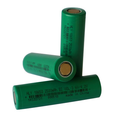 Вольт 2500mah пакета 3,6 литий-ионного аккумулятора накопления энергии 18650 домочадца перезаряжаемые
