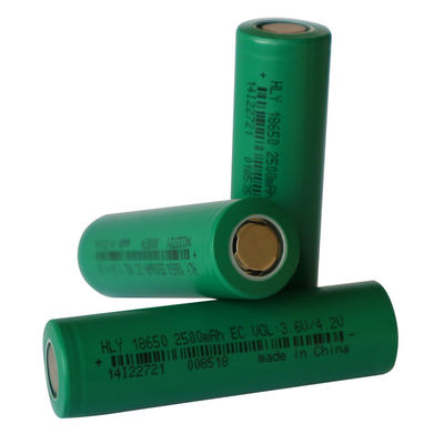 ион 3.6V 2500mah Li жизнь длительного цикла 18650 клеток блока батарей цилиндрическая 500 раз