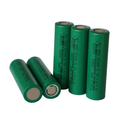 Пакет 3.6V 2500mah иона Li батарей тарифа 18650 разрядки на открытом воздухе накопления энергии высокий