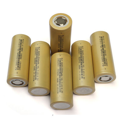 Клетка литий-ионных аккумуляторов 26650 плотности наивысшей мощности ODM 5000mAh OEM цилиндрическая
