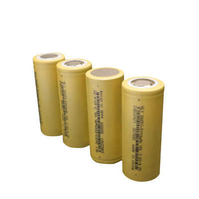 Гальванические элементы 3.6V 5000mAh лития жизни длительного цикла 26650 цилиндрические перезаряжаемые