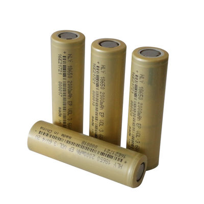 18650 гальванических элементов 3,6 вольт 2000mAh перезаряжаемые солнечных для домашней электроники/Ebike