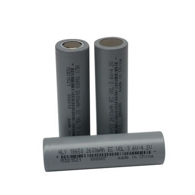 Литий-ионный аккумулятор 2600mah перезаряжаемые батареи стока 18650 CE 3.6V высокий