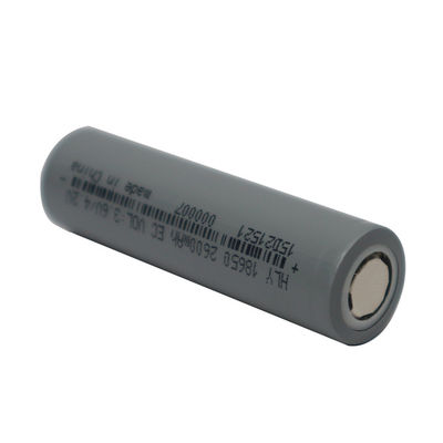 жизнь длительного цикла гальванических элементов иона лития 2600mAh 3.6V 18650 перезаряжаемые