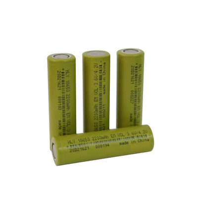 Батареи солнечных светлых батарей клетки 2200mAh иона NCM 3,6 v Li перезаряжаемые