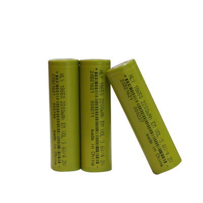 Тариф разрядки перезаряжаемые литий-ионного аккумулятора 2200mAh FCC 18650 высокий